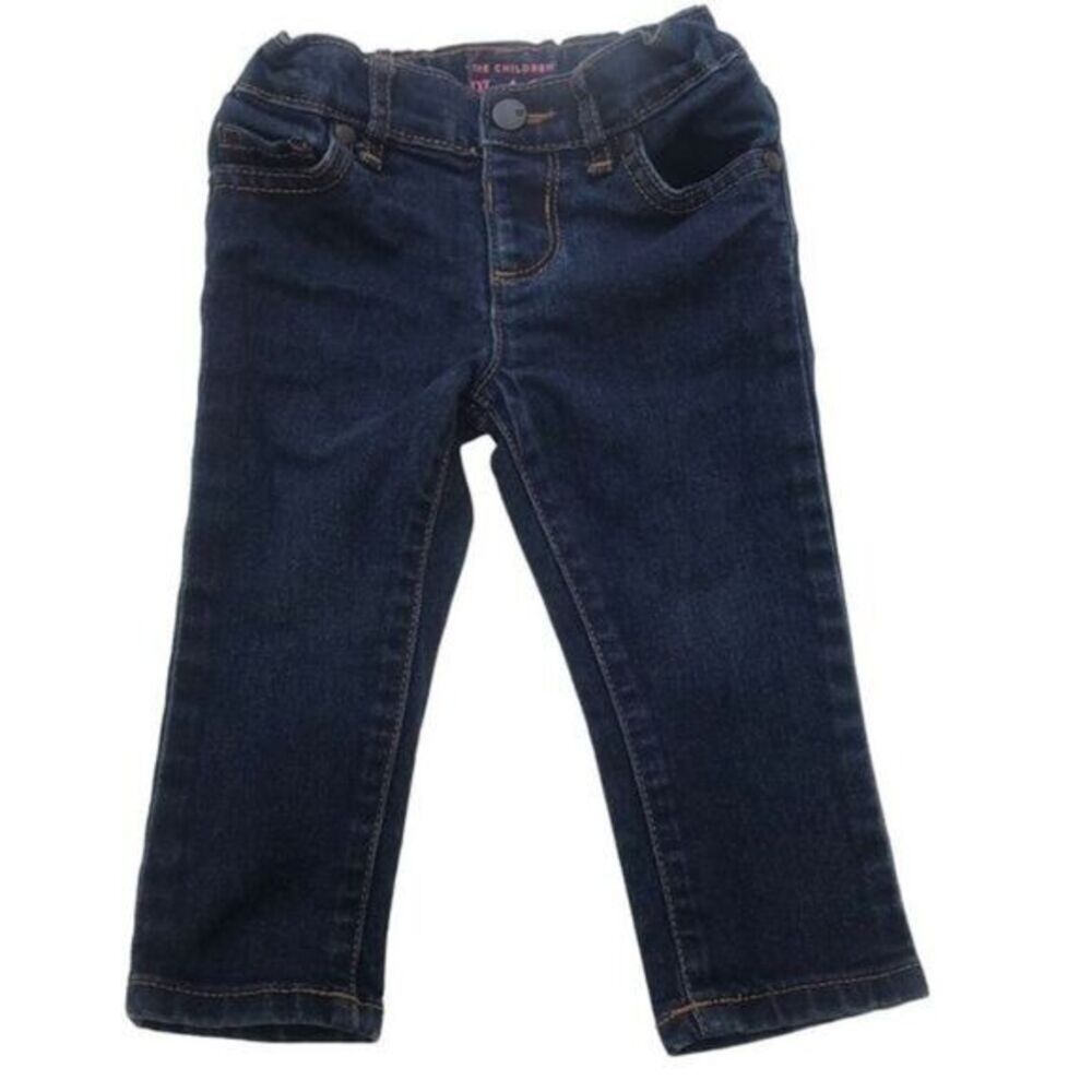 The Children's Place Super‎ Skinny Dark Wash Denim Jeans 18-24 Months